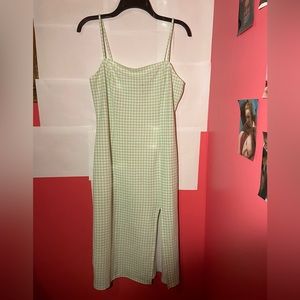 Midi Dress with Slit